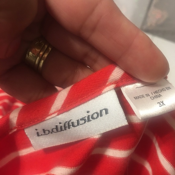 Women’s blouse plus size XL color white - Picture 6 of 6